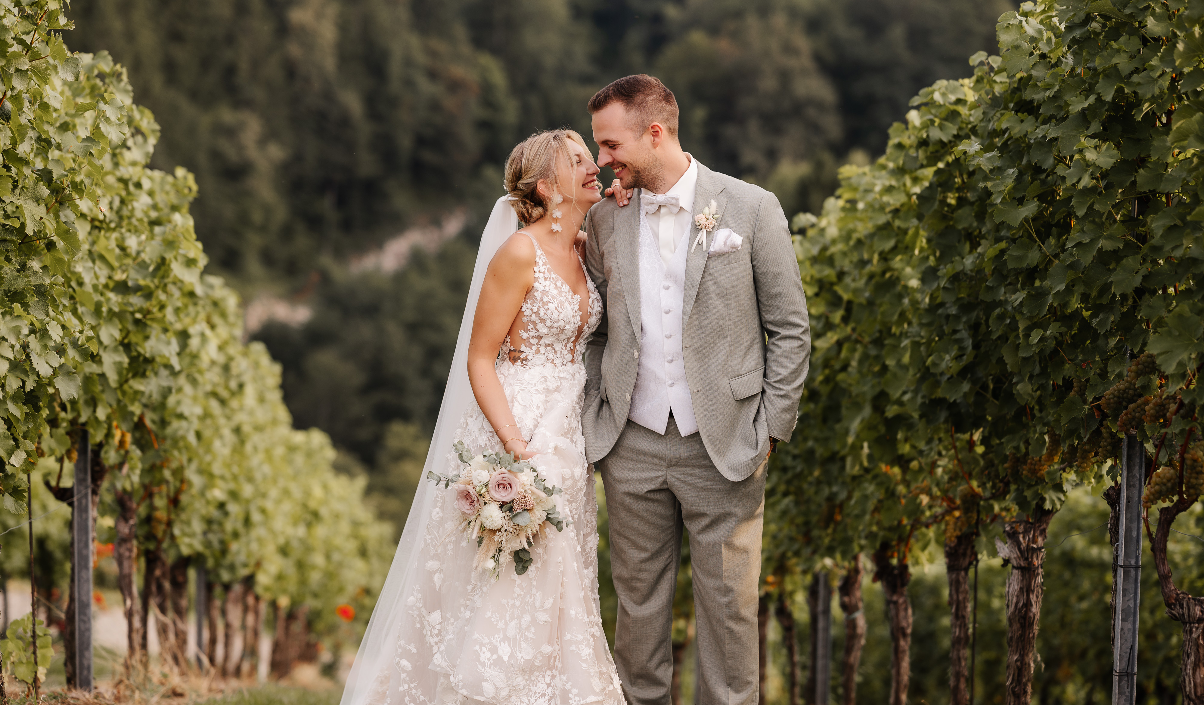 Brautpaar-Shooting Sommer Südsteiermark